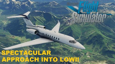 CESSNA LONGITUDE STUNNING APPROACH Microsoft Flight Simulator Full