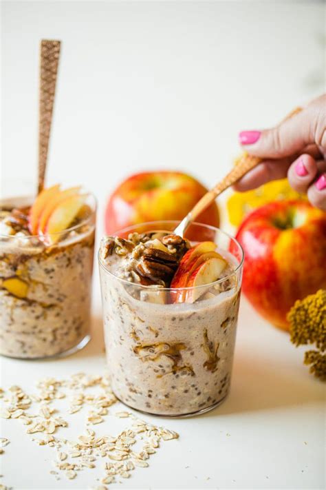 Easy Apple Pie Overnight Oats Everyday Elizabeth