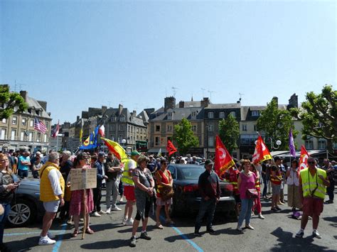 Avranches 300 Personnes Ont Manifesté Ce Mardi 6 Juin 2023