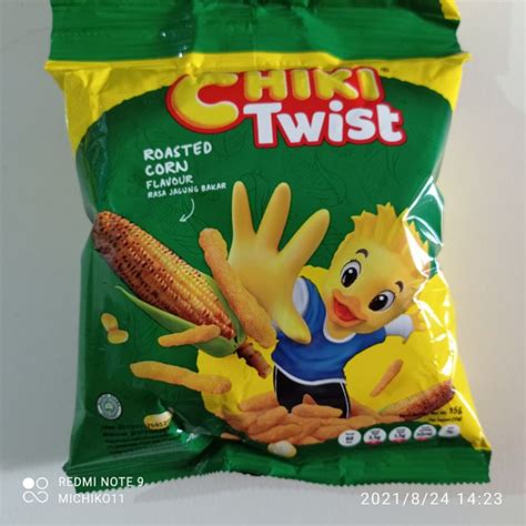 Jual Snack Chiki Twist Pengganti Cheetos Twist Jagung Bakar 15 Gr