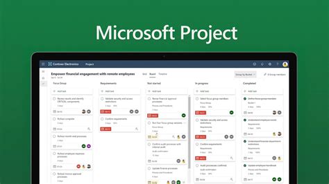 Qué características tiene Microsoft Project Caltico