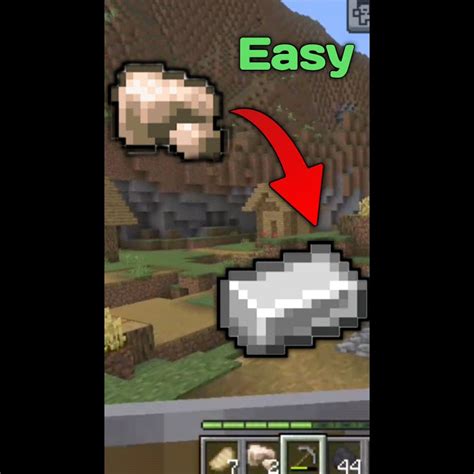 How To Make Iron Ingot In Minecraft 🔥 Shorts Minecraft Youtube