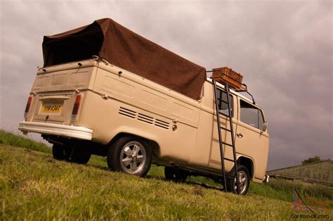 Vw T Crew Cab Camper Van Double Cab Pick Up