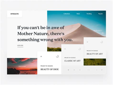 Nature Portfolio Concept 03 By Masudur Rahman On Dribbble