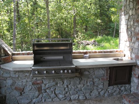 concrete-outdoor-kitchen - Concrete Creations NWA