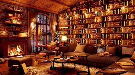 Cozy Jazz Music Rain Sound In Bookstore Cafe Ambience Relaxing Jazz