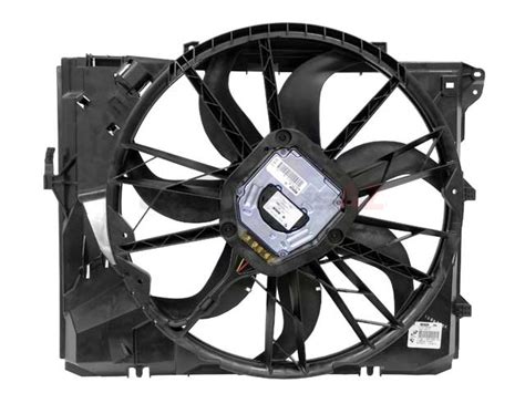 Genuine Bmw Auxiliary Cooling Fan Assembly With Shroud