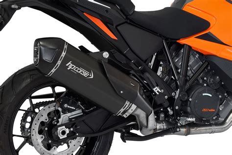 HP Corse SPS CARBON RR BLACK TITANIUM SLIP ON KTM 1290 SUPER ADVENTURE