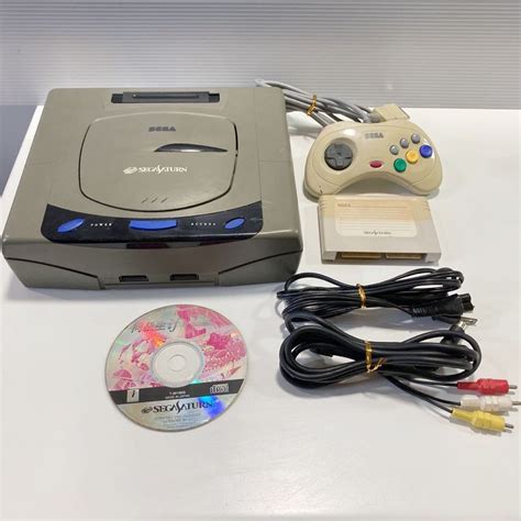 【傷や汚れあり】ss セガサターン 本体 Hst 3200 パワーメモリー ソフト 同級生if まとめてセット Sega Saturn