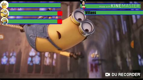 Minions Villan Chase With Healthbars Youtube