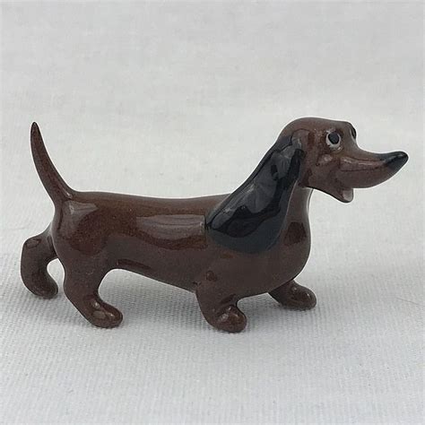 Hagen Renaker Dashie Miniature Disney Lady Tramp Porcelain Doxie