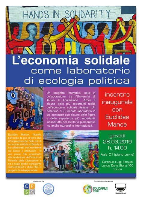 L Economia Solidale Come Laboratorio Di Ecologia Politica Diventa Un