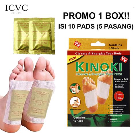 Jual Ready Jkt Kinoki Koyo Herbal Kaki Gold Detox Original Isi Pcs