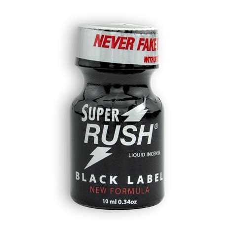 Super Rush Black Label 10ml Vigorise B2b Poppers Wholesale