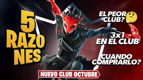 Razones Para Comprar La Skin Garra Roja Club De Fortnite Octubre