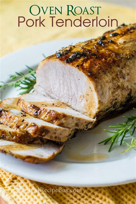 Oven Roast Pork Loin Recipe Easy Oven Roast Pork Tenderloin Oven