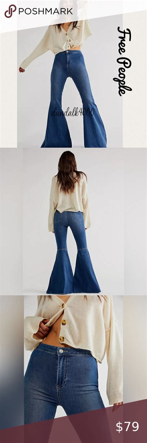 Free People Just Float On Flare Jeans Nwt