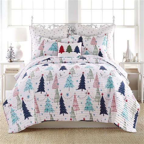 Levtex Home White Pine Quilt Set Fullqueen Quilt And Two Standard