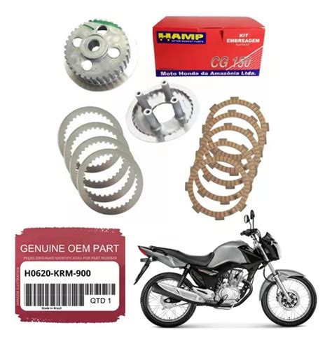 Kit De Embreagem Completo Cg Titan Fan Start Cargo Honda