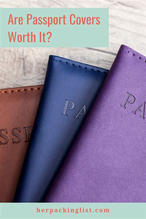 Passport Covers Are They Worth It • Her Packing List