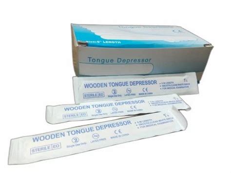 Manual Wooden Tongue Depressor Sterile For Clinic At Rs Box In Delhi