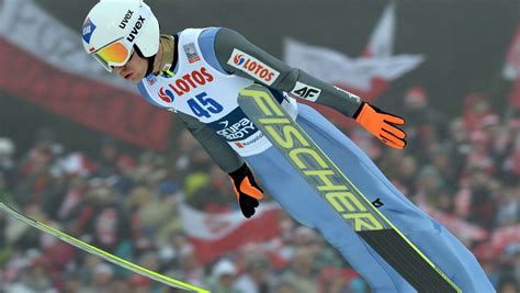 Saut Skis Le Polonais Stoch Rena T Devant Son Public Zakopane L