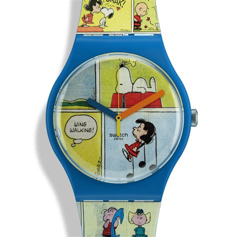 【swatch X Peanuts】限量版 Snoopy 史努比《花生漫畫》聯乘腕錶 曾共渡過漫長的歲月 Mingwatch Hk