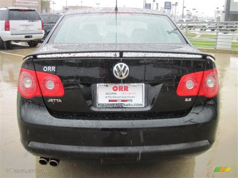 2007 Black Volkswagen Jetta Wolfsburg Edition Sedan 39667054 Photo 6