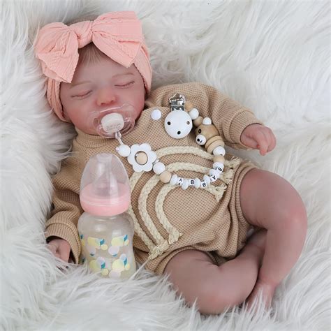 Amazon Ksbd Lifelike Reborn Baby Dolls Inch Sleeping Realistic