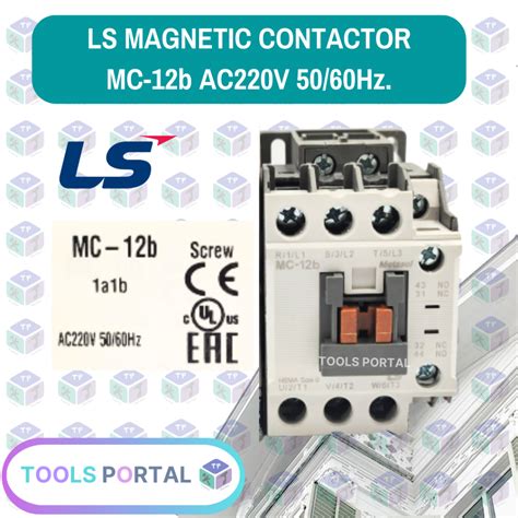 LS Magnetic Contactor 12A MC 12b AC 220V 50 60Hz Made In Korea