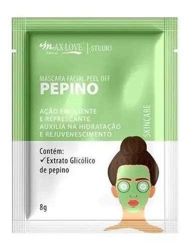 Mascarilla Facial Para Piel Todos Max Love Peel Off M Scara Facial