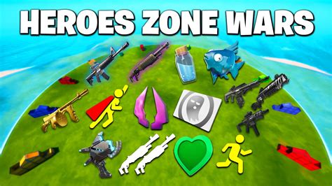 🦸🏻‍♂️ Heroes Zone Wars 🌀 9300 9143 2293 By Flakezc Fortnite Creative Map Code Fortnitegg