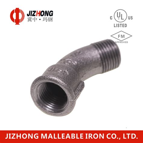 Hot Dipped Galvanized Black Malleable Iron Pipe Fittings Bends China