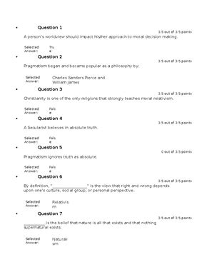 Cjus Quiz Cumulative Answers Docx Question Out Of Points