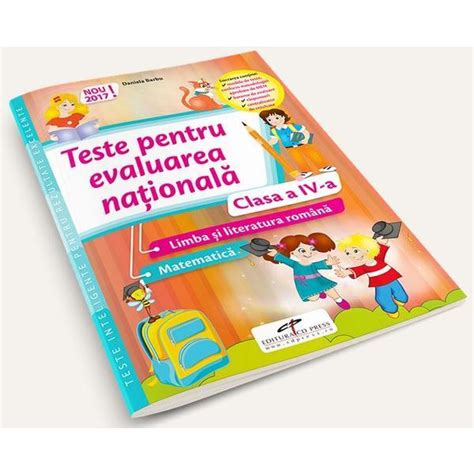 Teste Pentru Evaluarea Nationala Limba Romana Matematica Clasa 4