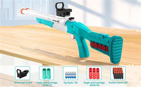 Amazon Awsoo Shotgun With Ejecting Shells Toy Gun Air Soft Bullet