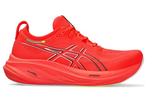 Gel Nimbus 26 Men Sunrise Redblack Mens Running Shoes Asics United States