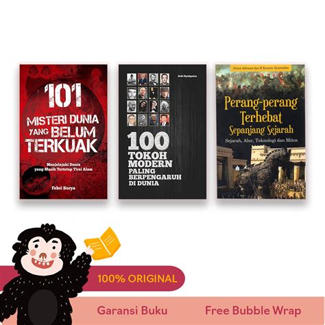 Jual Buku Sejarah 101 Misteri Dunia Yang Belum Terkuak 100 Tokoh