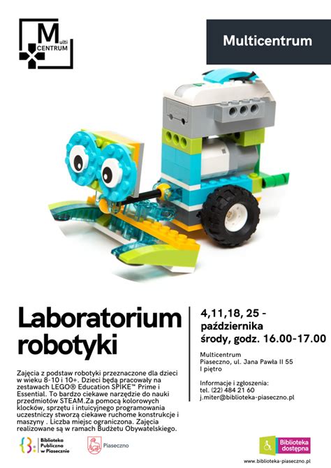 Laboratorium robotyki ruszyły zapisy Oficjalna strona Miasta i