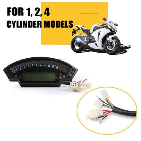 Universal Motorcycle Lcd Digital Speeeter Tft Moto Grandado