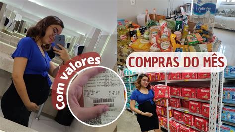 COMPRAS DO MÊS NO ATACADÃO QUANTO GASTAMOS COMPENSA VLOG