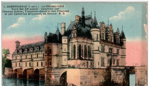 Chenonceaux 5MX 716 CHENOCEAUX LE CHATEAU Carte Postale Ancienne