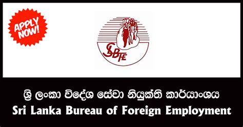 Translator Sri Lanka Bureau Of Foreign Employment Applications Lk