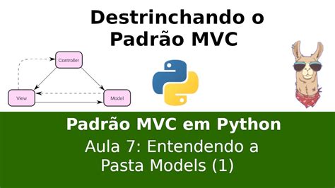 Padrão MVC em Python 7 Entendendo a Pasta Models 1 YouTube