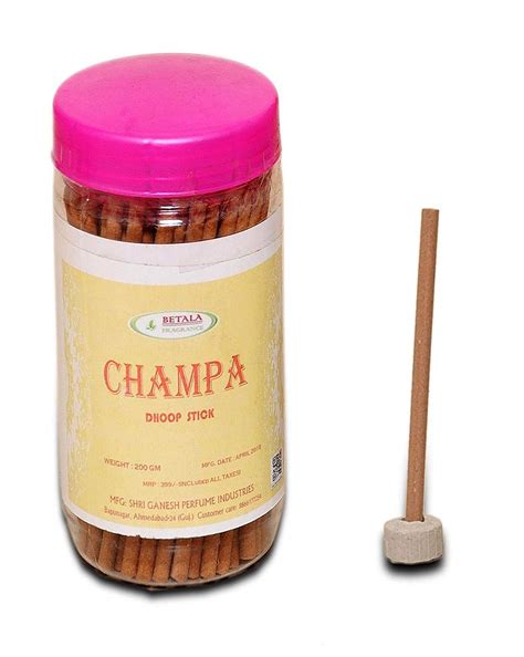 Buy Divine Religious Pooja Fragrance Dhoop Batti Sticks Champa Gm