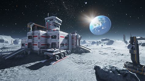 Moon Base Wallpapers Top Free Moon Base Backgrounds Wallpaperaccess