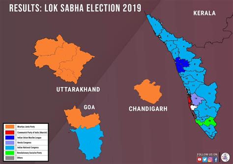 In Maps How Political Parties Fared In Lok Sabha Election 2019 Across