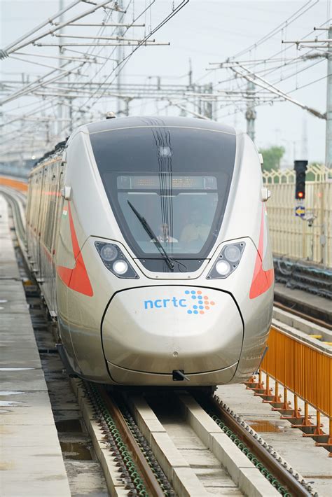 Indias First Semi High Speed Regional Train By Alstom Rapidx Gets