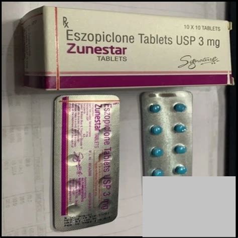 3mg Eszopiclone Tablets Usp At Rs 150 Box In Nagpur Id 2851767795055