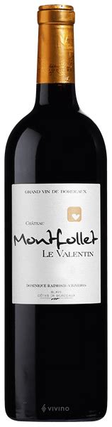 Dominique Raimond Ch Teau Montfollet Le Valentin Blaye Rouge Vivino Us